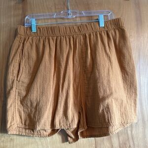 Universal Thread Golden Linen Shorts